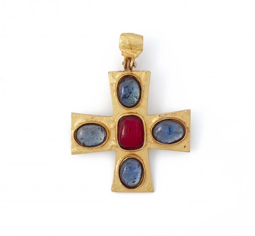 Robert Goossens,, « Byzantine cross pendant », années 1960, image ©Lempertz, Cologne