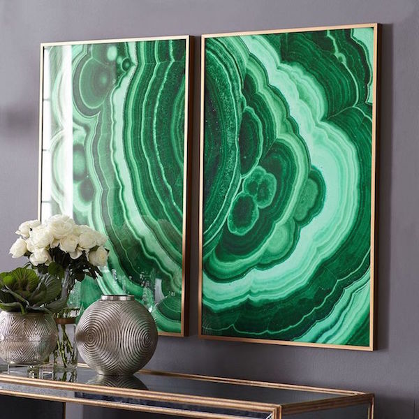 La malachite, une oeuvre d'art qui se suffit à elle-même