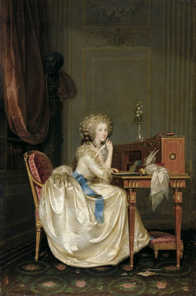 ANTON HICKEL - Porträt der Prinzessin de Lamballe, 1788 Abb. via Wikipedia