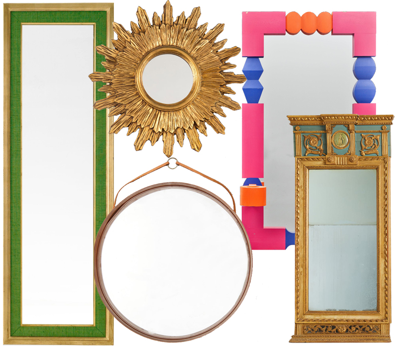 1. Estrid Ericsson, tillskriven, spegel, Svenskt Tenn, 9 000 kronor 2. Solspegel, 1900-talets andra hälft, 4 902 kronor 3. Glasmäster, Markaryd, 1900-talet andra hälft, 2 200 kronor 4. Spegel, Erik Höglund, Eriksmåla, 2 500 kronor 5. Sengustavianskt stockholmsarbete, 10 000 kronor