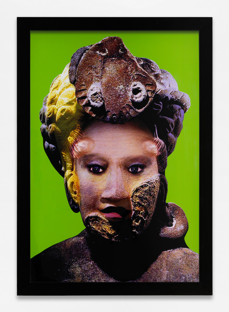 ORLAN, Self-Hybridation Précolombienne n°35, 1998, ©Ceysson & Bénétière