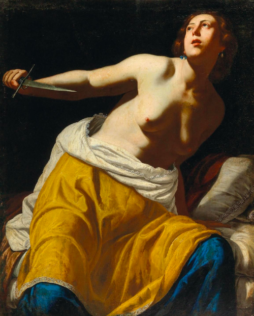 Artemisia Gentileschi, « Lucrèce », v. 1630-1645, image ©Dorotheum