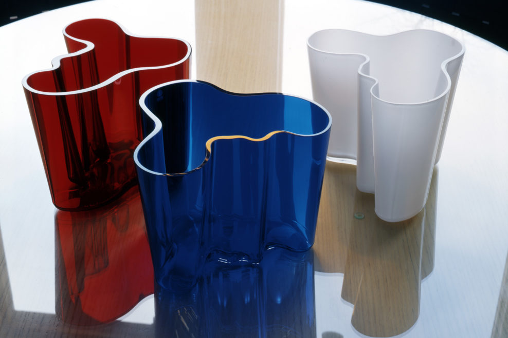 Le vase « Savoy », conçu en 1936, image ©Maija Holma, Musée Alvar Aalto