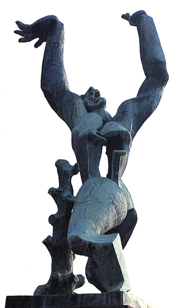 Ossip Zadkine, La ville detruite, 1951 Bronze, 650 cm © Centre de recherche Zadkine