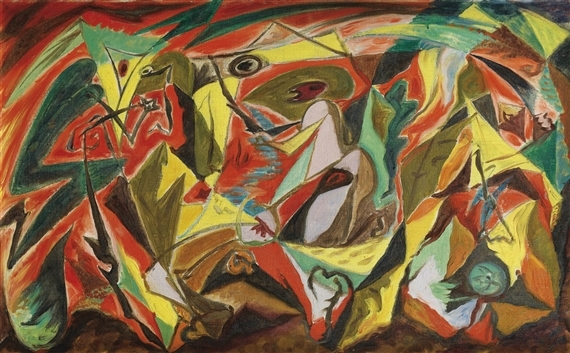 André Masson, ‘Masscare’, 1932. Photo: MutualArt
