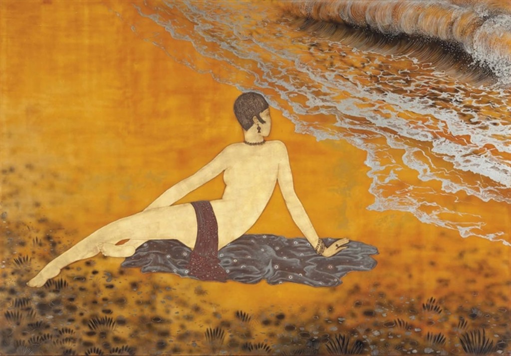 Jean Dunand, Badende Frau, 1930 | Foto: Christie's