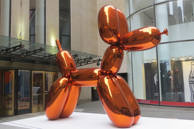 Jeff Koons, Balloon Dog (Orange), 1994-2000