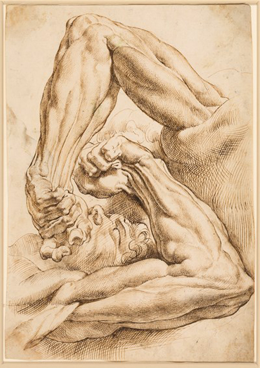 Peter Paul Rubens, studie. Foto via Stephen Ongpin.