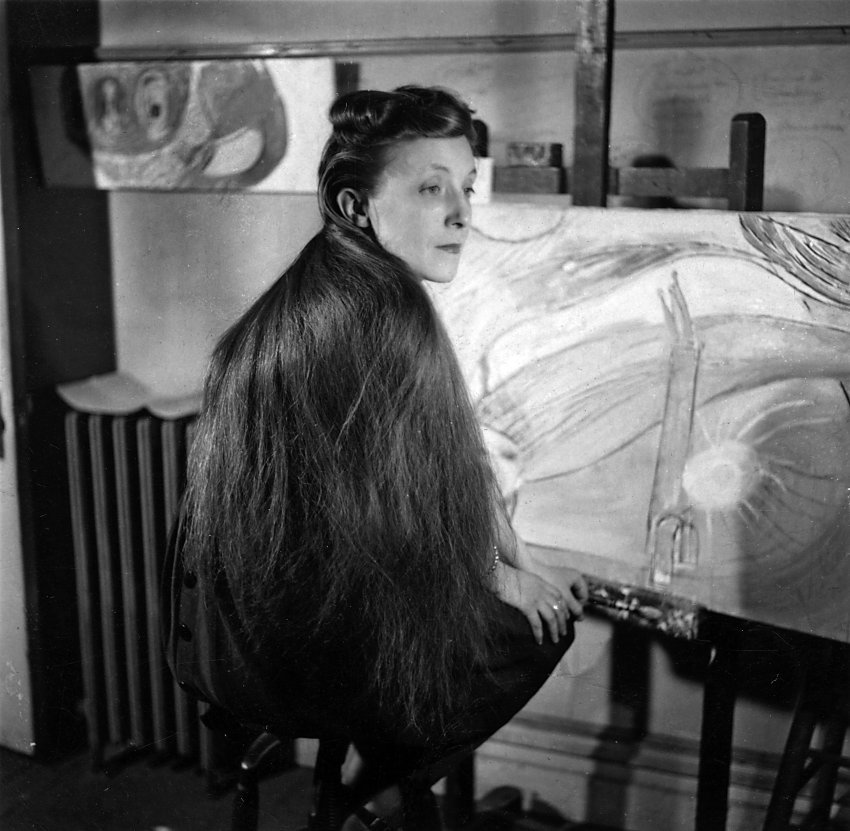 Louise Bourgeois i New-York, 1946. Bild ©bourgeoisstudio.com