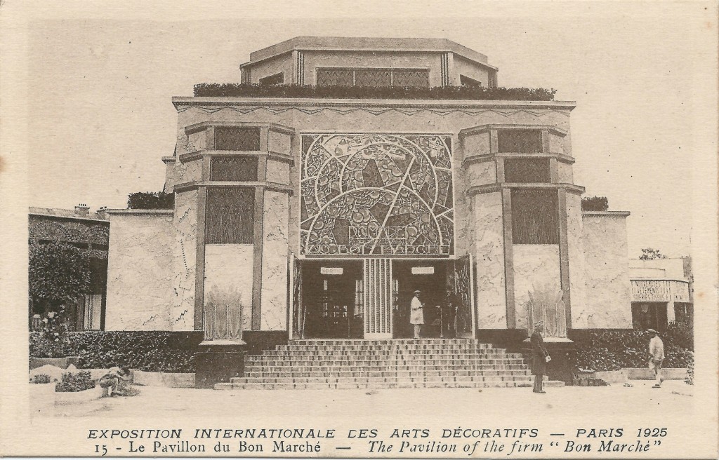 Der Pavillon des Pariser Kaufhauses Bon Marché, 1925 | Foto via ArchDaily