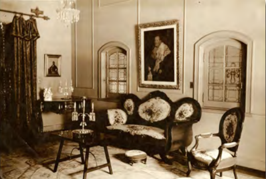 L'intérieur de l'ancienne demeure de Daniel Castellanos