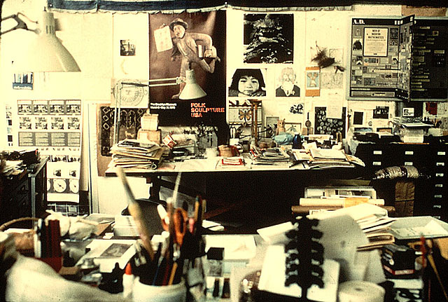 Charles och Ray Eames arbetsplats på 901 Washington Boulevard i Venice, Kalifornien.
