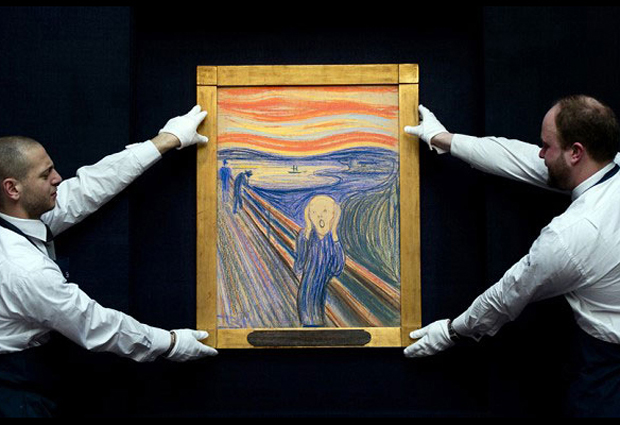 The Scream, Edvard Munch. 1895, pastel on cardboard. Photo: Phaidon