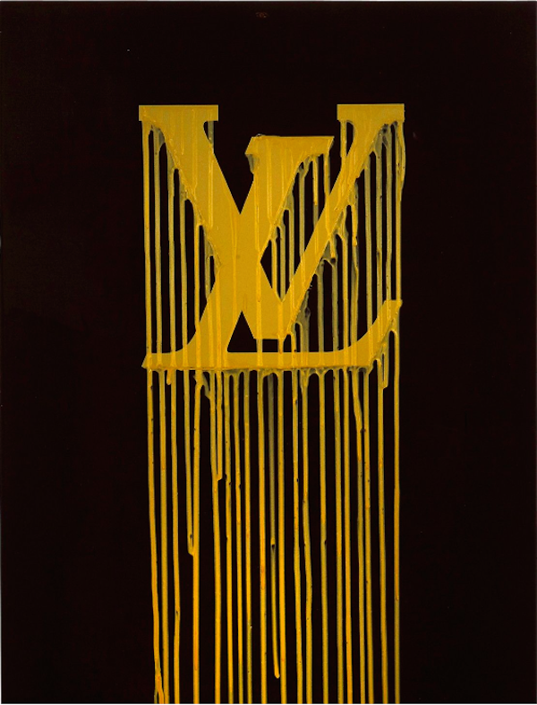 法國藝術家ZEVS' "LV", 壓克力油畫, 估計at €5 000-6 000 at Aguttes