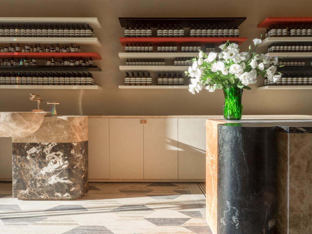 Aesops butik i Rome via Living Corriere