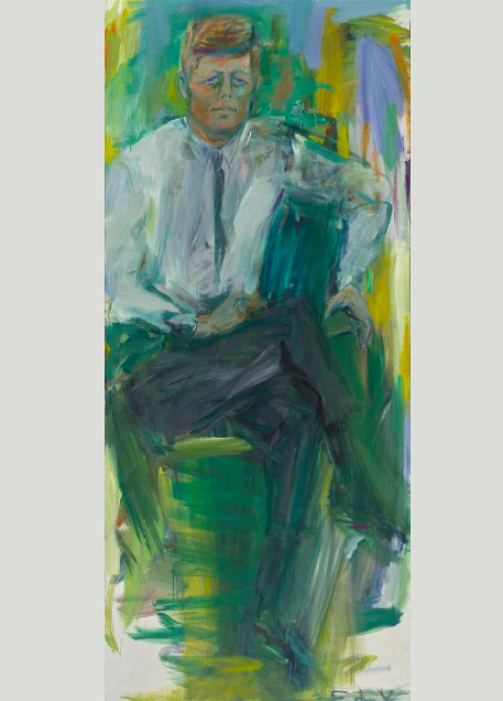ELAINE DE KOONING - John F. Kennedy, 1963