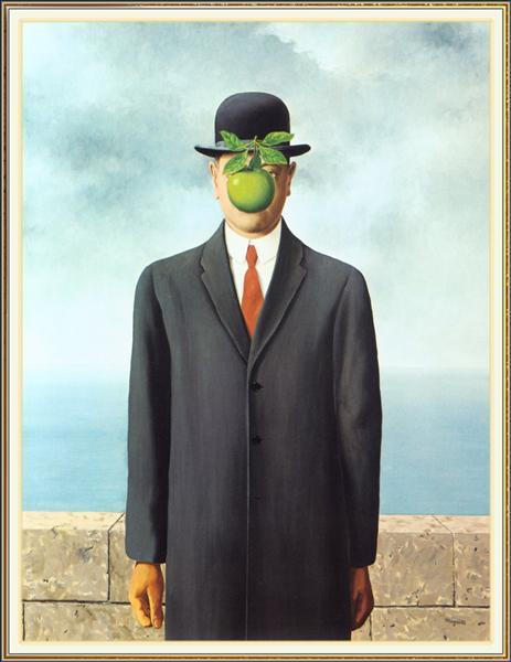 René Magritte, The Son of Man, 1964 | Foto: WikiArt.org