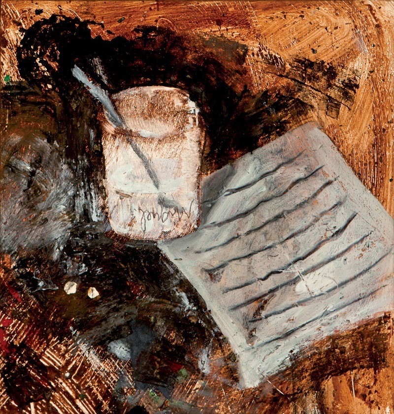 Objekt 164: Miquel Barceló (1957). Verdades y aspirinas. Olja på canvas. Startpris: 560 000 kronor.