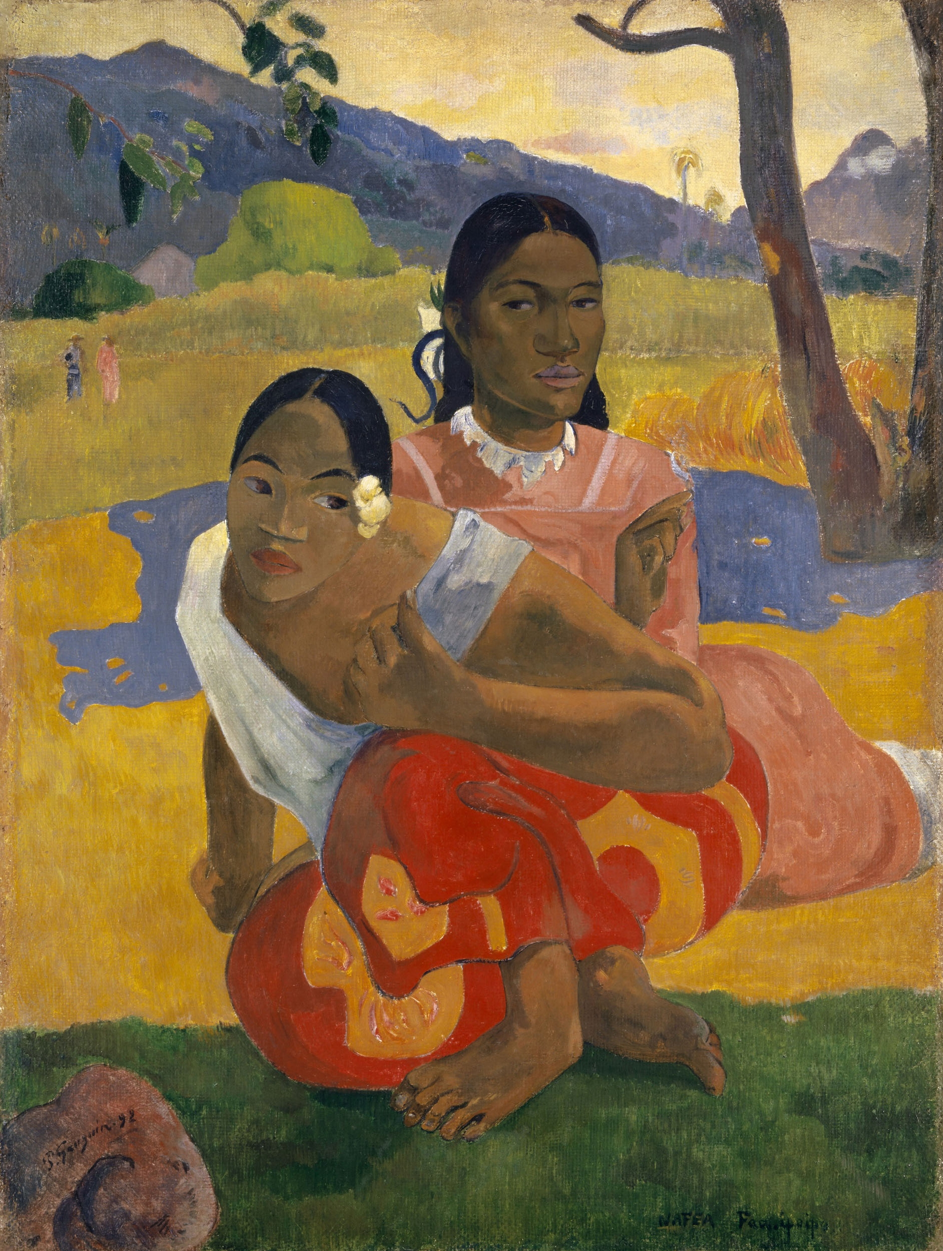 When Will You Marry?, Paul Gauguin. 1892, oil on canvas.
