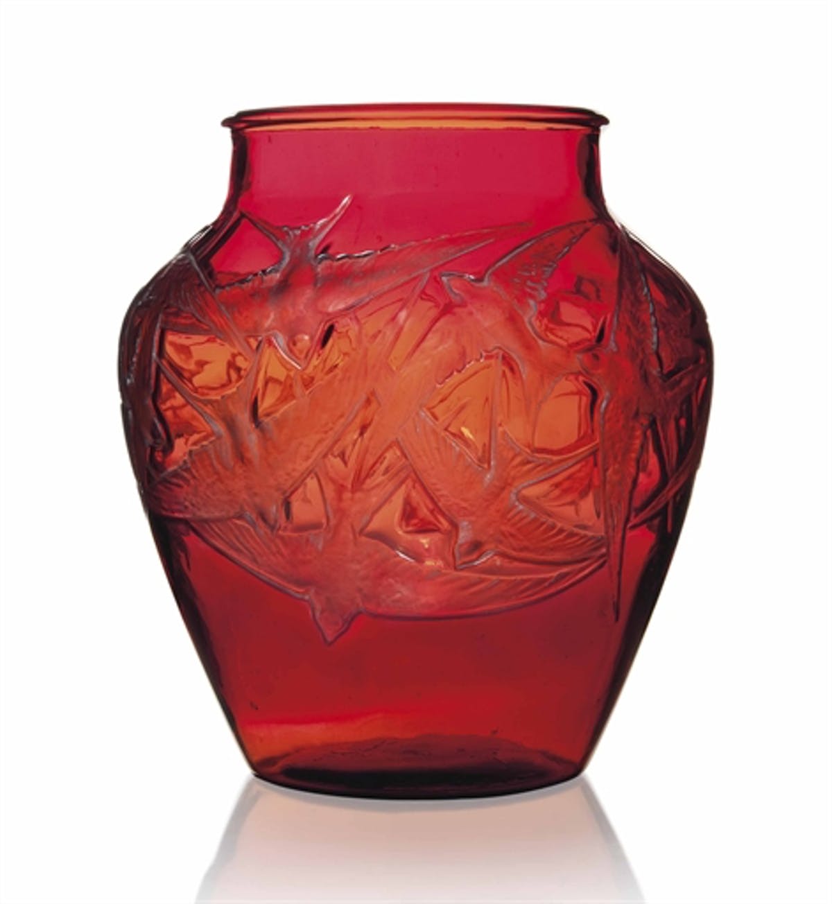 René Lalique, vas ‘Hirondelles’ från 1919. Bild: Barnebys