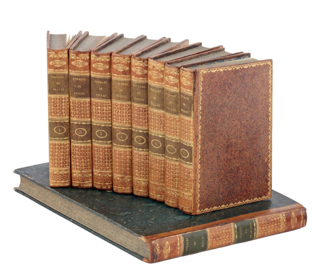 Voyage in several provinces of the Russian Empire and in northern Asia, Peter Simon Pallas.