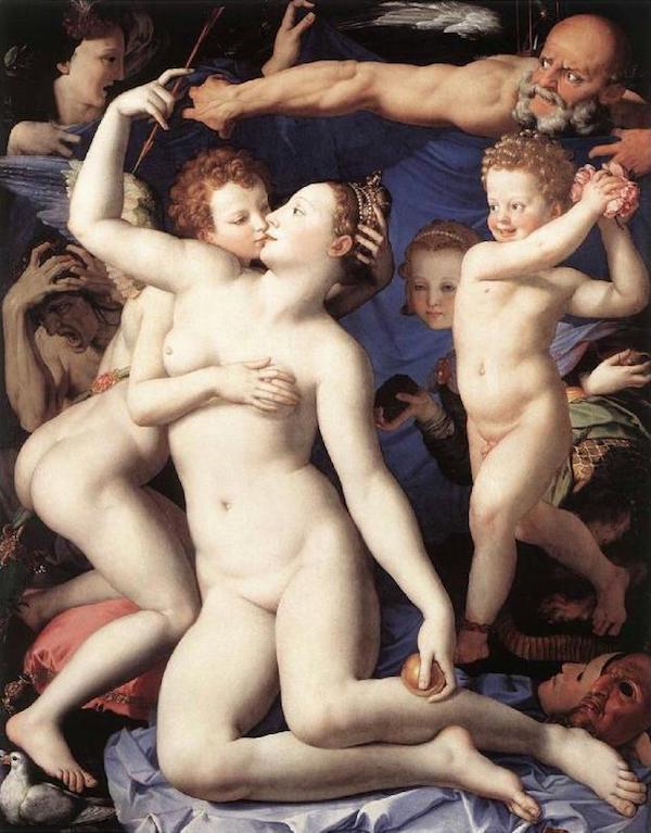 Bronzino, ‘The Allegory of Love and Time’, c. 1546