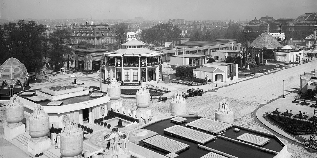 Vue de l’Exposition internationale des Arts décoratifs et industriels modernes, image © MAD Paris