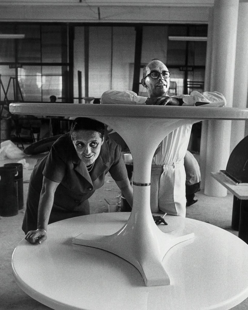 Kartells grundare Anna Castelli Ferrieri och Giulio Castelli. Foto: Kartell.