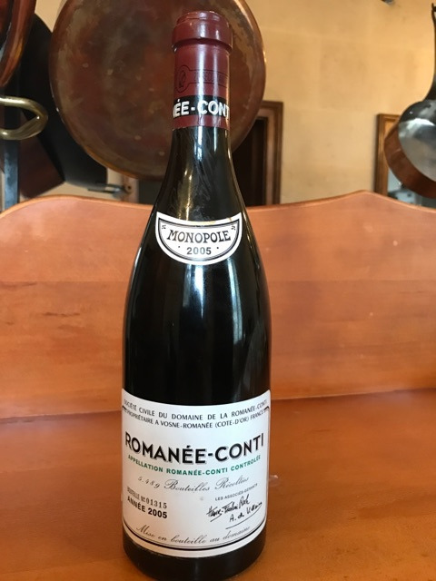 Romanée-Conti, Romanée Conti 2005 最低估價: 12,000 euros