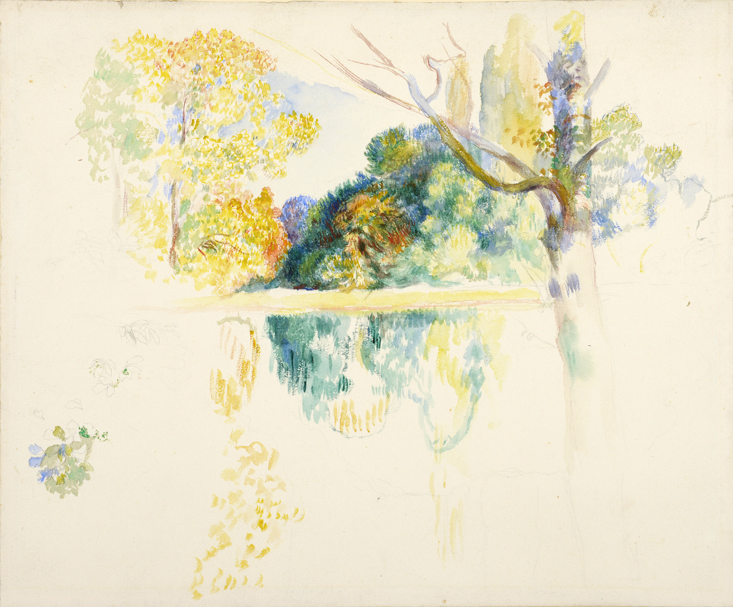 Le Lac, Pierre-Auguste Renoir