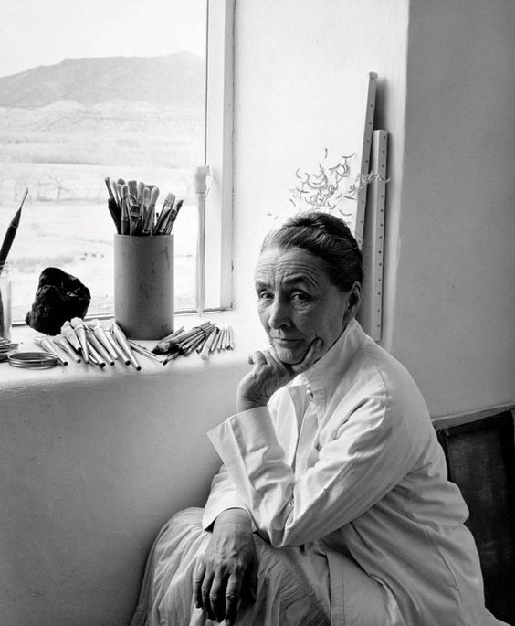 Gorgia O'Keeffe. Image via alovelybeing.com