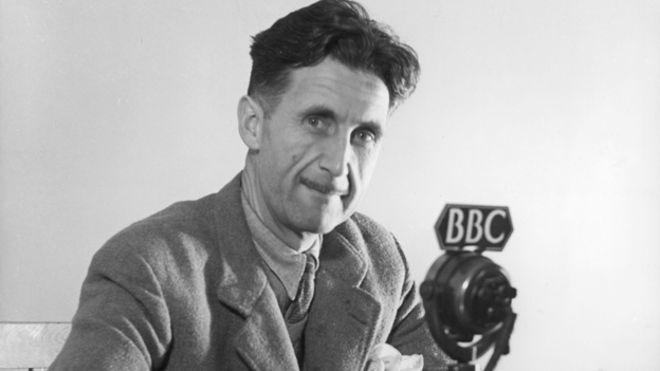George Orwell Image via BBC