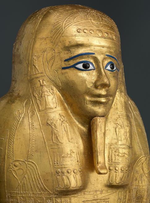The Coffin of Nedjemankh that was returned to Egypt. Image: The Met