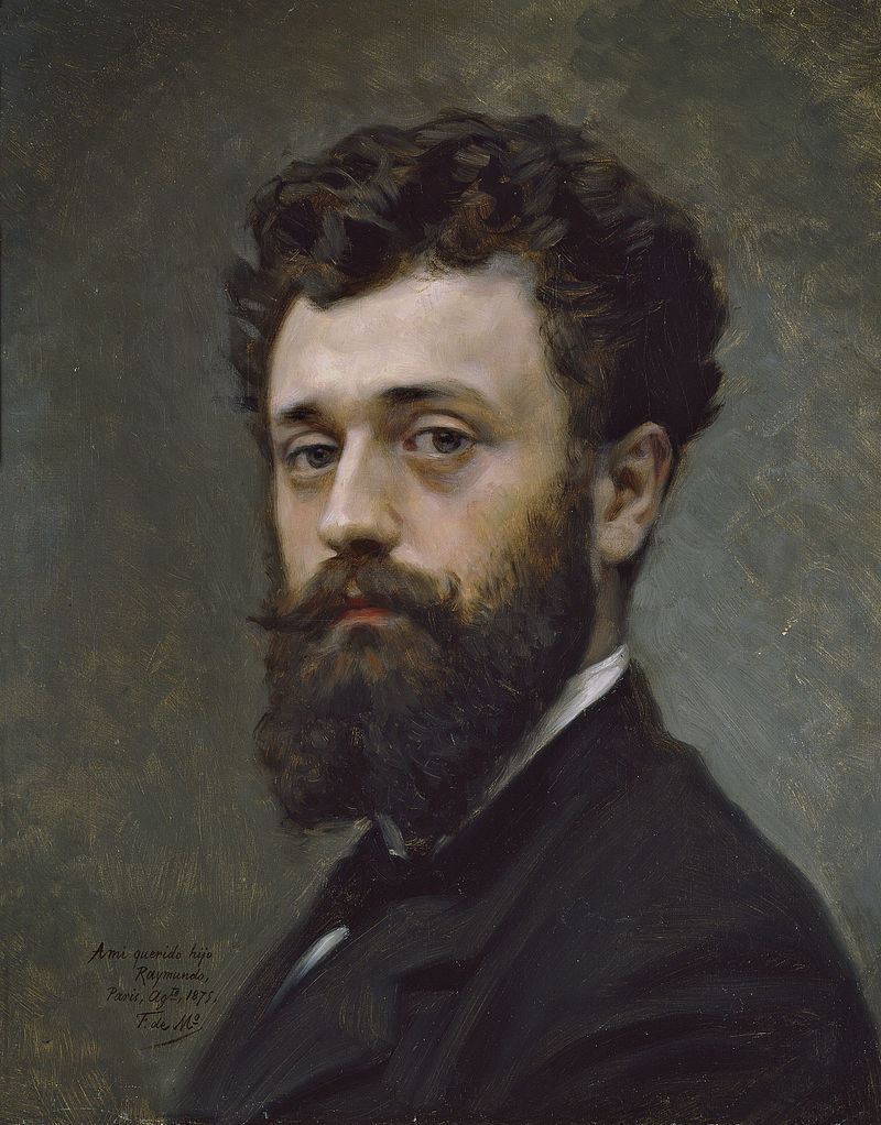 Raimundo de Madrazo painted by his father Federico de Madrazo, 1875