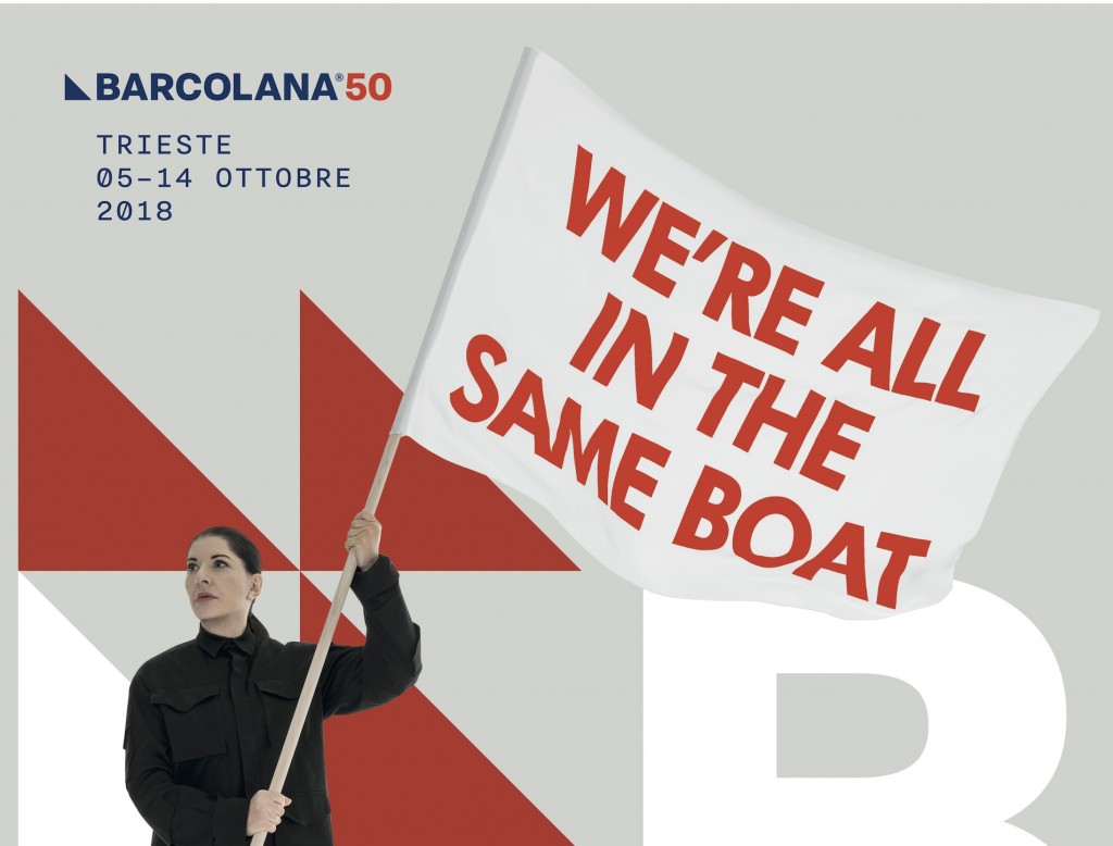 Marina Abramović, "We’re all in the same boat", il manifesto per Barcolana50