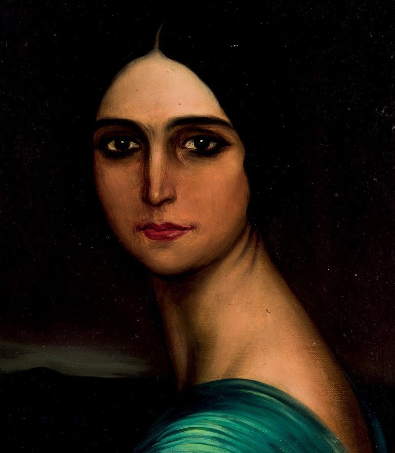 Julio Romero de Torres "Amarantina". Slutpris: 237 000 kronor hos Duran Subasas.