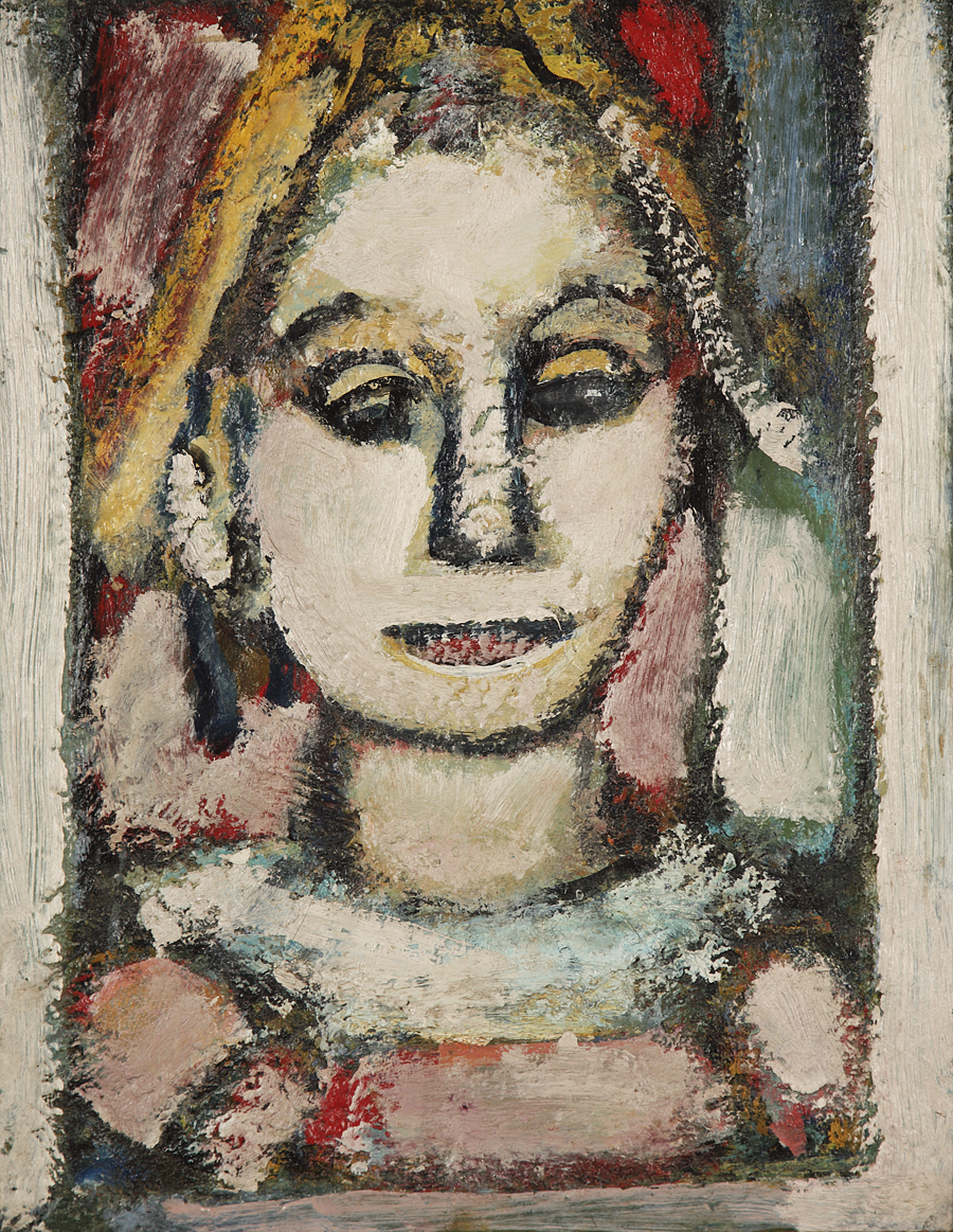 Georges Rouault, « Arlequin (Harmonie Rose) » , image ©Tajan