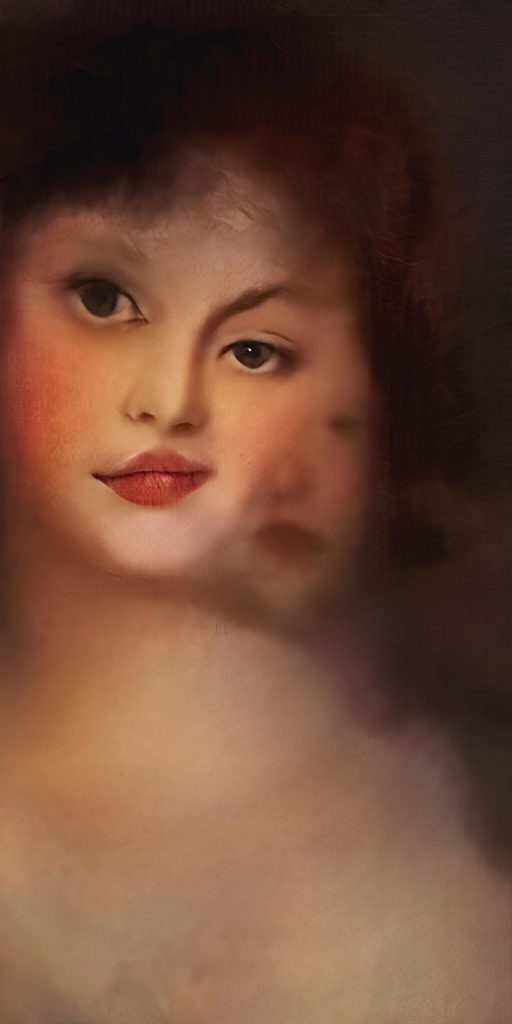 Mario Klingemann, ‘Portrait of a Woman’. Photo: © Sotheby's