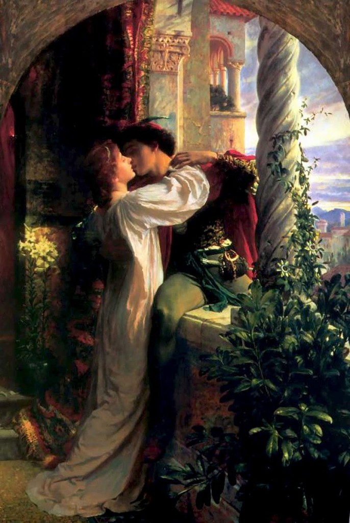 Frank Bernard Dicksee, Roméo et Juliette (1884) Southampton, City Art Gallery