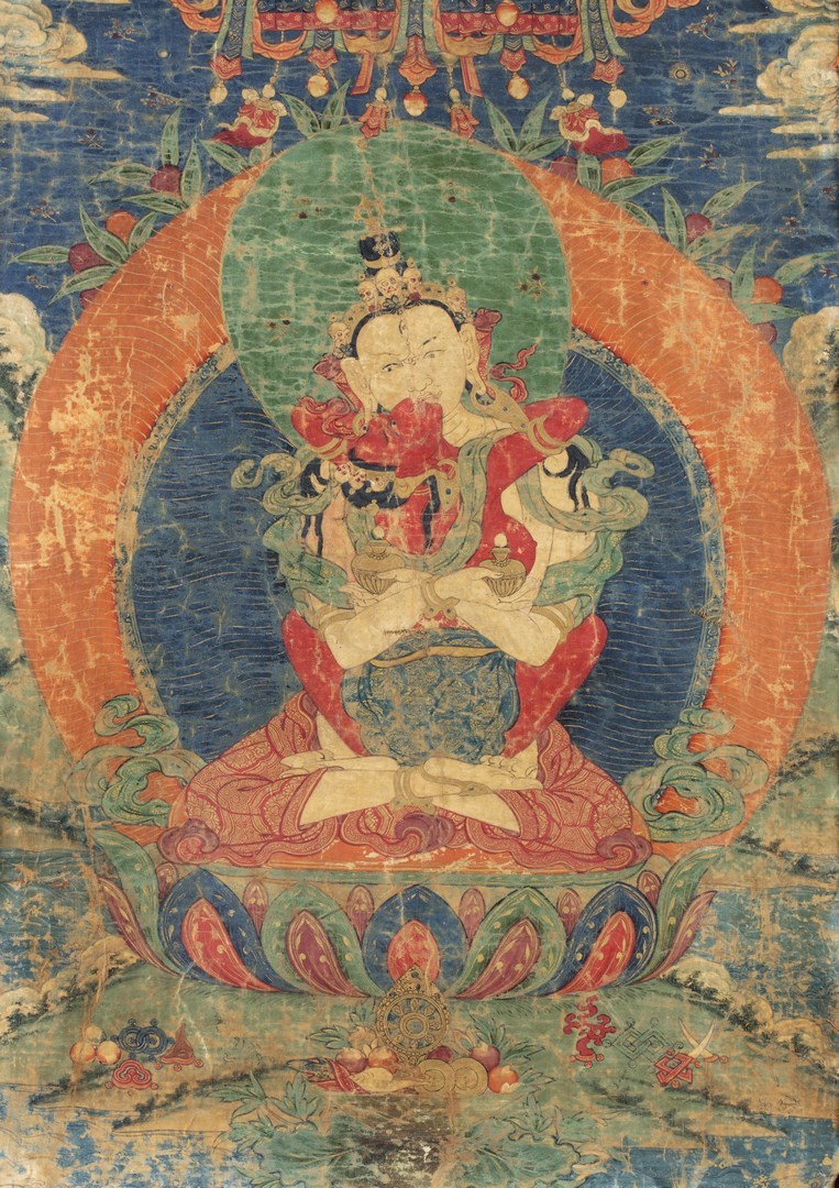 Lot #81. Thangka, 18th century. Courtesy Rossini.
