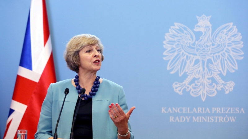 Theresa May a annoncé une longue marche vers le Brexit Image via arcinfo.ch