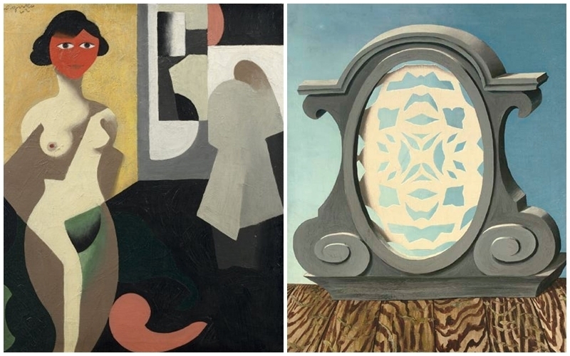 Le Modele (1922) såldes i april 2007 för 617,000 dollar hos Artcurial och La fin du temps (1927) såldes i februari 2006 hos Christie's för 501,000 dollar. Bilder via Artcurial och Christie's.