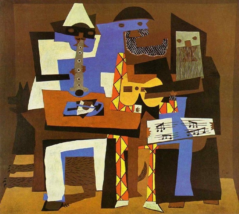 "Three Musicians” (1921) | Foto: pablopicasso.org