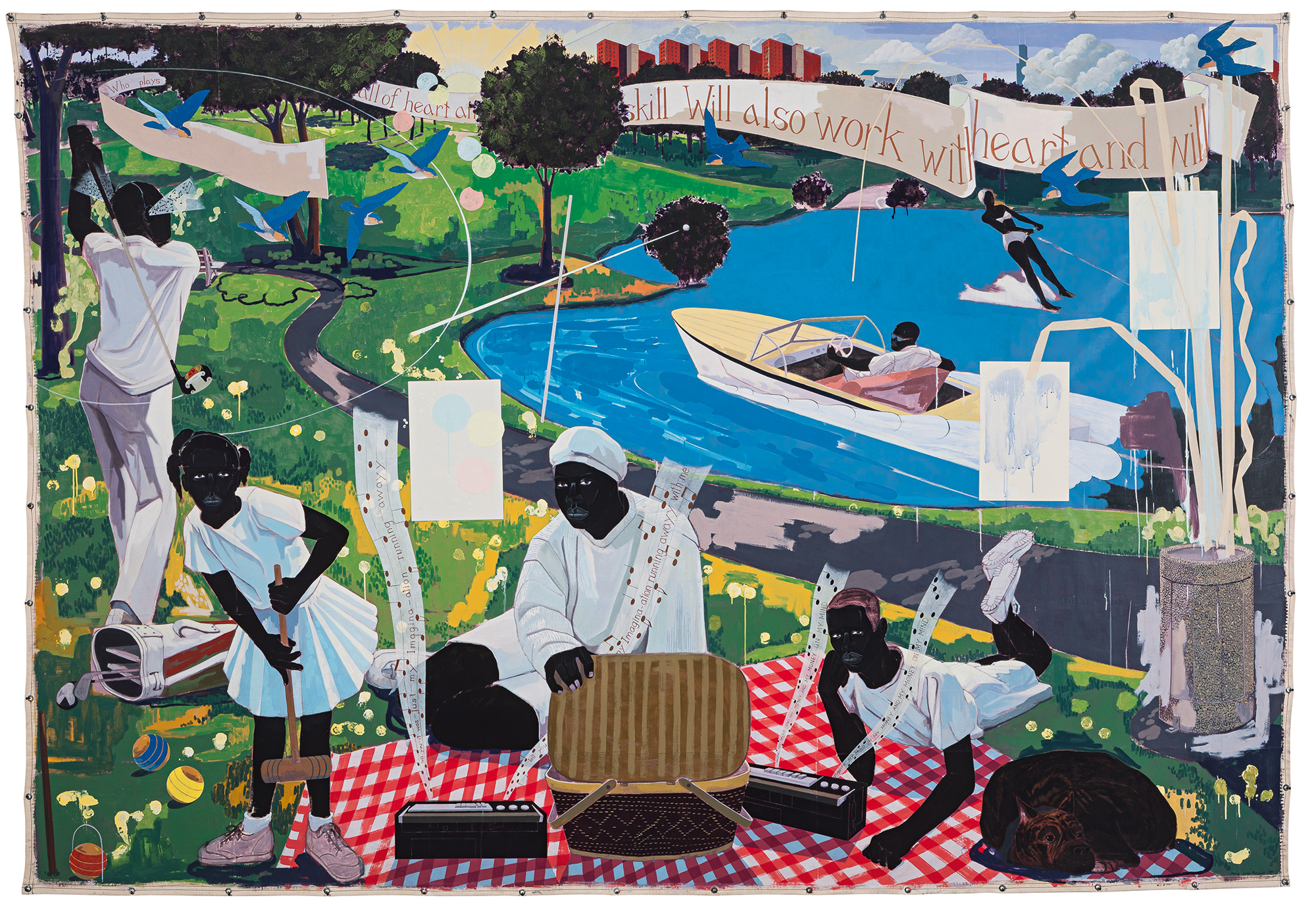 Kerry James Marshall, Past Times, 1997 | Abb.: ©Sotheby's