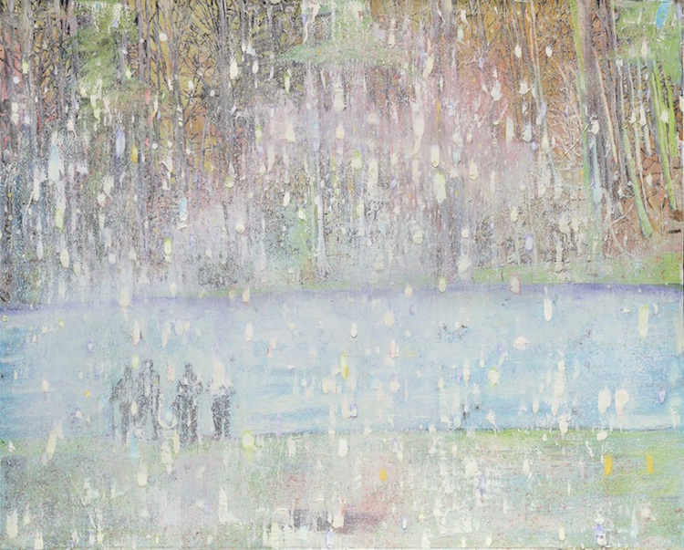 Peter Doig, Cobourg 3 + 1 More, 1994 戰後和當代藝術晚間拍賣於3月7日, 倫敦佳士得, 以12,700,000英鎊售出