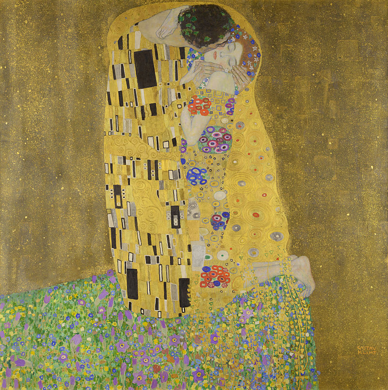 Le Baiser, Gustav Klimt, 1906 Galerie Österreichische, Vienne