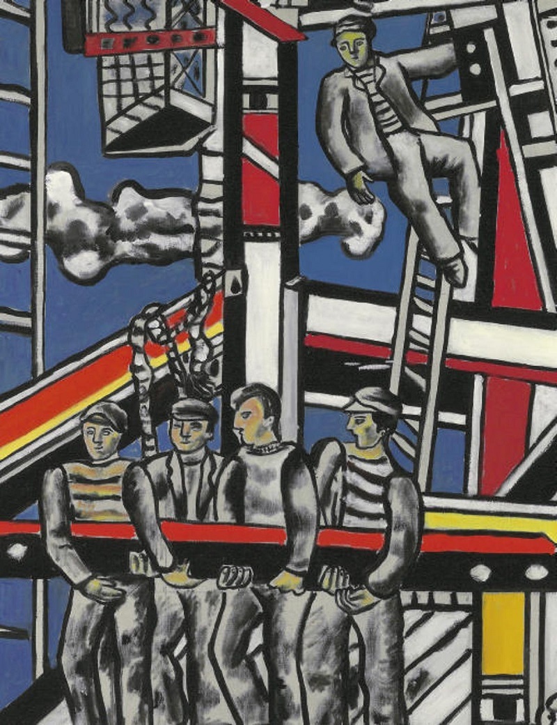 Fernand Léger, Étude pour Les constructeurs (1950), image ©Christie's