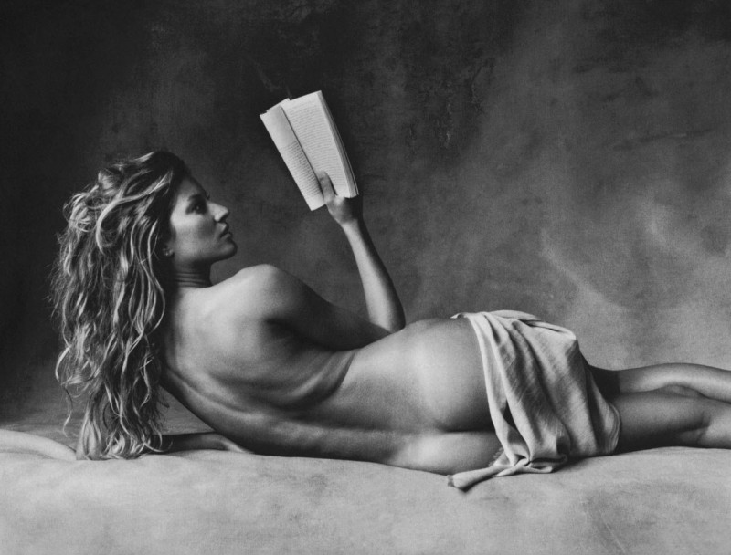 IRVING PENN. Fotografía de Gisele Bündchen para Vogue