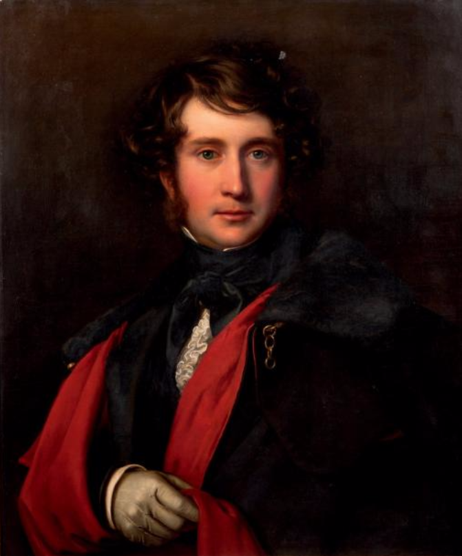 École francaise vers 1830, entourage de Jean-Auguste Dominique Ingres Portrait du duc de Montpensier