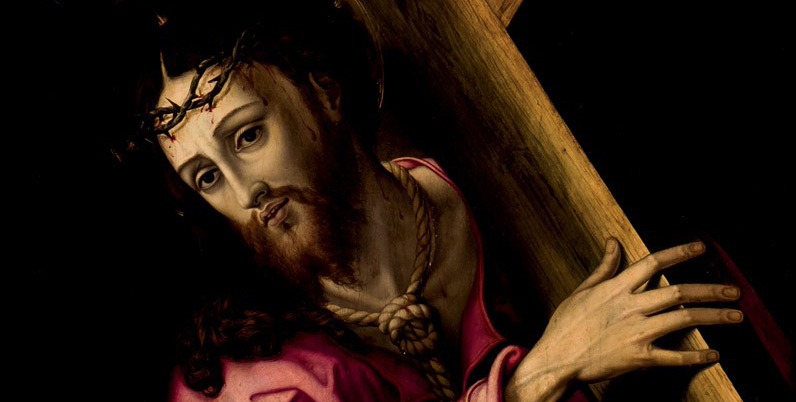 Détail de Luis de Morales (1509 - 1586), "Nazareno", Huile sur toile, 100 x 76,5 cm Estimation basse: 70 000 euros